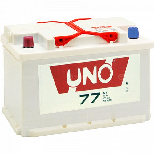 Автомобильный аккумулятор Uno 77 Ач прямая полярность L3 в Зеленодольске