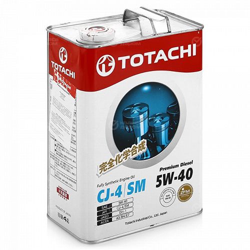 Масло моторное Totachi Premium Diesel F-Synth CJ-4/SM 5W-40 6л в Новосибирске