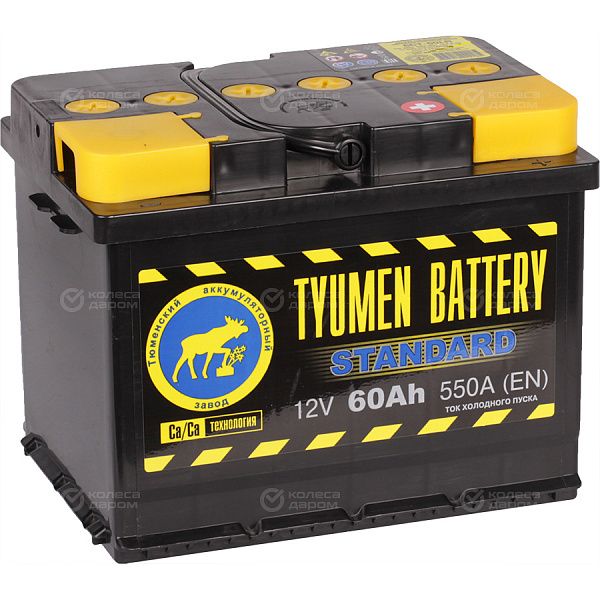Автомобильный аккумулятор Tyumen Battery Standard 60 Ач обратная полярность L2 в Твери