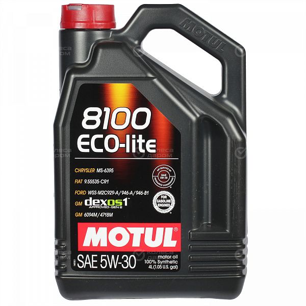 Моторное масло Motul 8100 Eco-lite 5W-30, 4 л в Лянторе