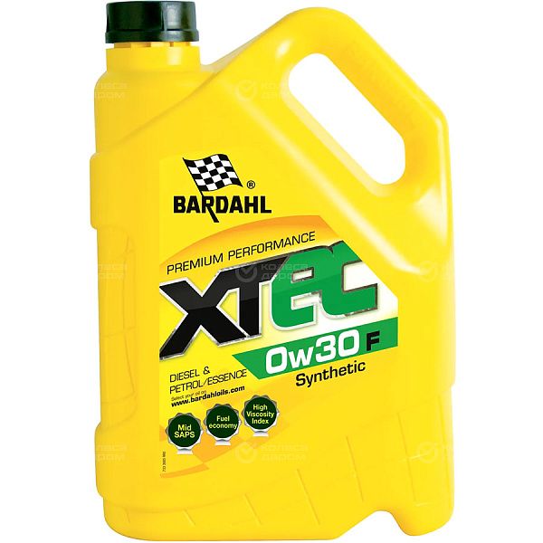 Моторное масло BARDAHL XTEC 0W-30, 5 л в Тюмени