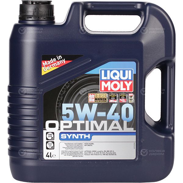 Моторное масло Liqui Moly Optimal Synth 5W-40, 4 л в Кузнецке