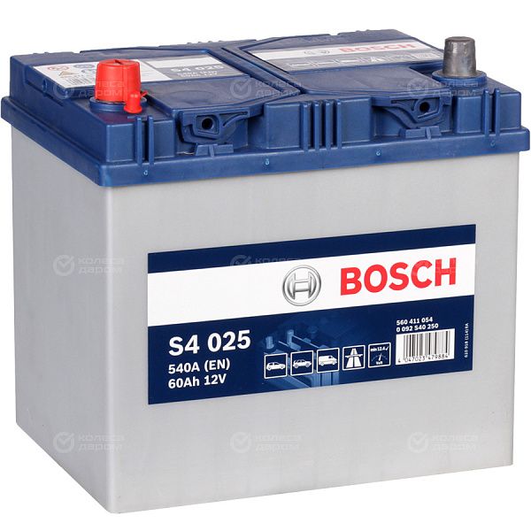 Автомобильный аккумулятор Bosch Asia 560 411 054 60 Ач прямая полярность D23R в Нижнекамске