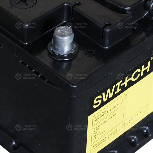 Автомобильный аккумулятор Switch 60 Ач прямая полярность L2 в Ишимбае
