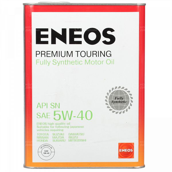 Моторное масло Eneos Premium TOURING SN 5W-40, 4 л в Великих Луках
