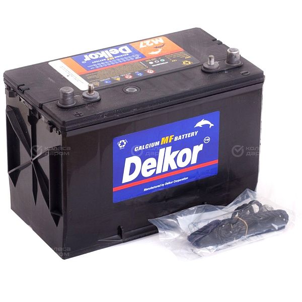 Автомобильный аккумулятор Delkor 80 Ач прямая полярность D31R в Златоусте