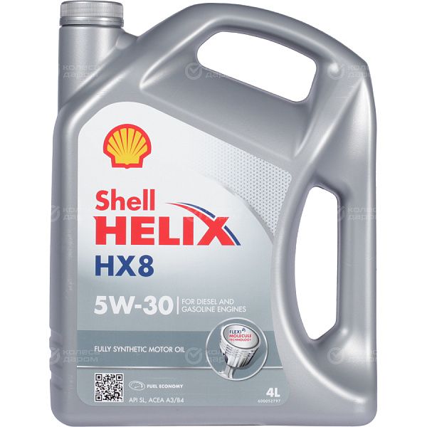 Моторное масло Shell Helix HX8 5W-30, 4 л в Новосибирске