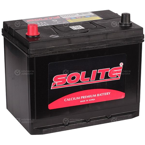 Автомобильный аккумулятор Solite Asia 85 Ач прямая полярность D26R в Твери