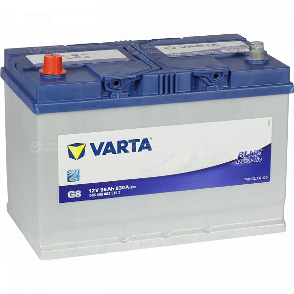 Автомобильный аккумулятор Varta Blue Dynamic 595 405 083 95 Ач прямая полярность D31R в Твери