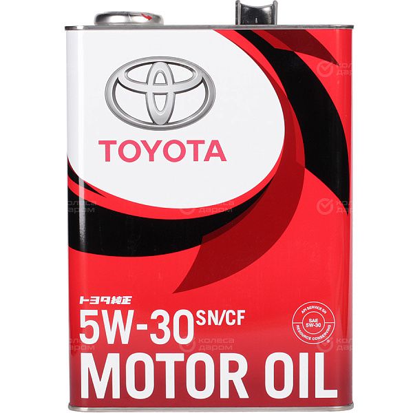 Моторное масло Toyota Motor Oil 5W-30, 4 л в Волгограде