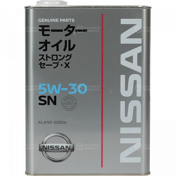 Моторное масло Nissan SN STRONG SAVE X 5W-30, 4 л в Нурлате