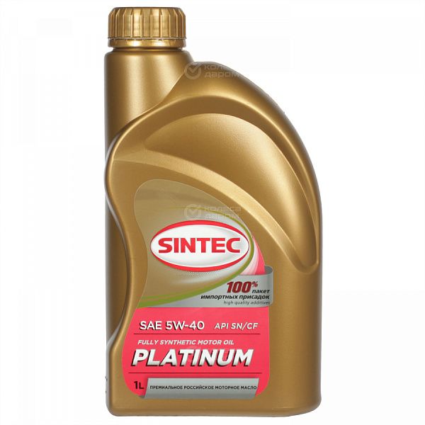 Моторное масло Sintec Platinum 5W-40, 1 л в Когалыме