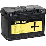 Автомобильный аккумулятор Switch 75 Ач обратная полярность L3