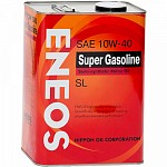 Моторное масло Eneos Super Gasoline SEMIS-C SL 10W-40, 4 л