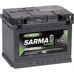 Автомобильный аккумулятор Sarma 60 Ач обратная полярность L2