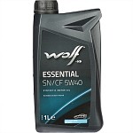 Масло моторное WOLF ESSENTIAL SN/CF 5W-40 1л