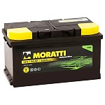 Автомобильный аккумулятор Moratti 85 Ач обратная полярность LB4