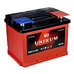 Автомобильный аккумулятор Unikum 60 Ач обратная полярность L2