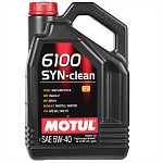 Моторное масло Motul 6100 SYN-CLEAN 5W-40, 4 л