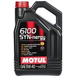 Моторное масло Motul 6100 SYN-NERGY 5W-40, 4 л