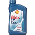 Моторное масло Shell Helix HX7 10W-40, 1 л