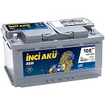 Автомобильный аккумулятор Inci Aku AGM 105 Ач обратная полярность L6